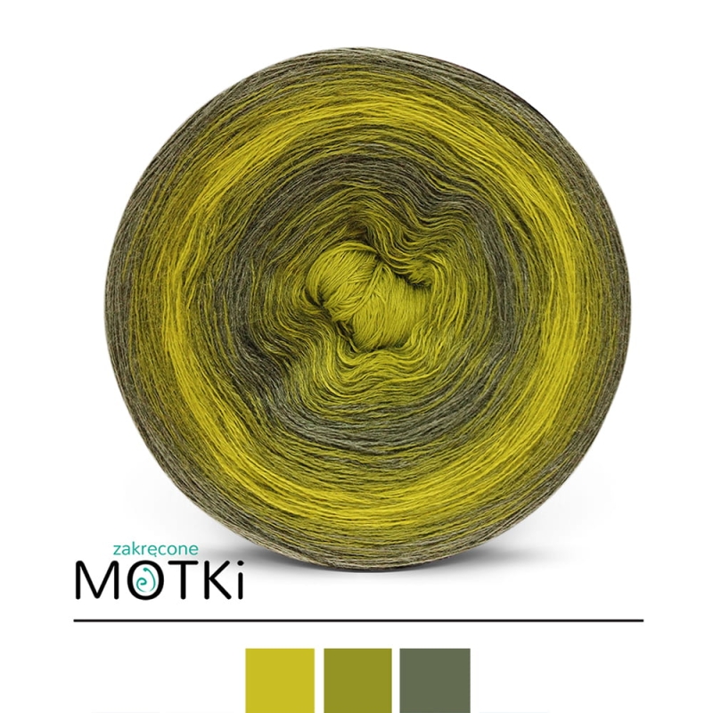 merino akryl double return 01b wojskowa zieleń oliwka limonka.jpg