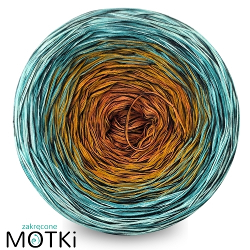 (4) Moss Light Edition Black Edition BL13a - koniak/curry/opal/pistacja + czekolada nitka