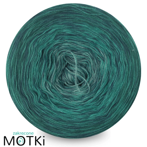 (4) Moss Light Black Edition BL68-patyna/opal/morski/ciemny szmaragd + nitka petrol