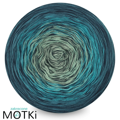 (6) Moss Light Black Edition BL201 - jasna pistacja/pistacja/turkus/jasny petrol/petrol+ granatowa nitka