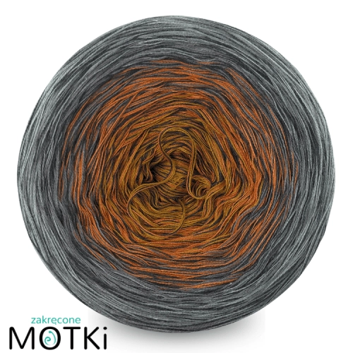 (4) Moss Edition ME5 - curry/koniak/szary/jasny  szary + nitka ciemny szary