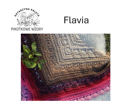 Wzór online "Flavia" Pikotkowe wzory