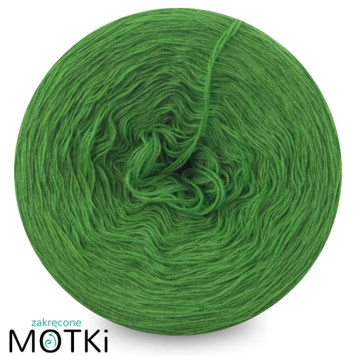 zieleń  wełna owcza   100% - 500m 3 nitki 95g