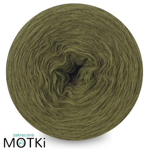 oliwka wełna owcza  100% - 500m 3 nitki 95g 