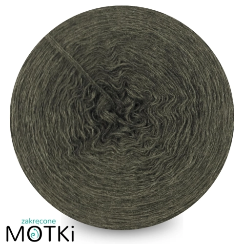 khaki 80% wełna jagnięca 20% akryl  - 500m 3 nitki 100g 