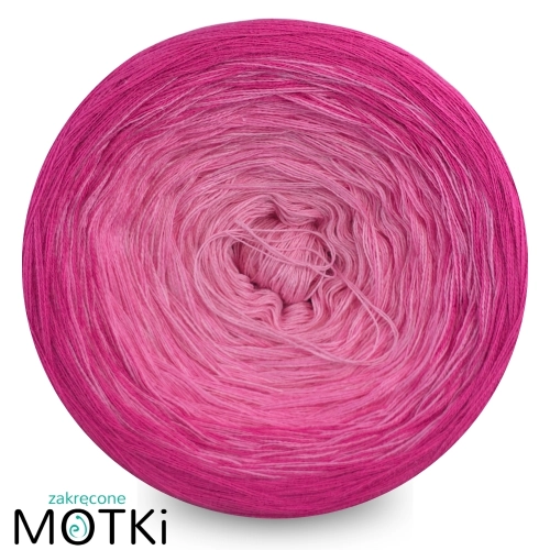 (3) bawełna/akryl TREE 25 landrynkowy róż/magneta/jasna fuksja