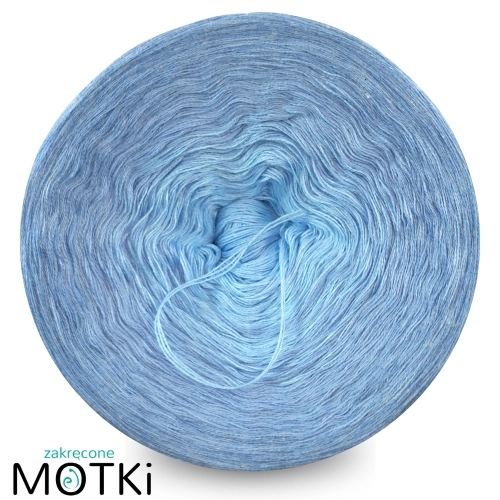 (3) bawełna/akryl TREE 22  baby blue/błękit/jeans