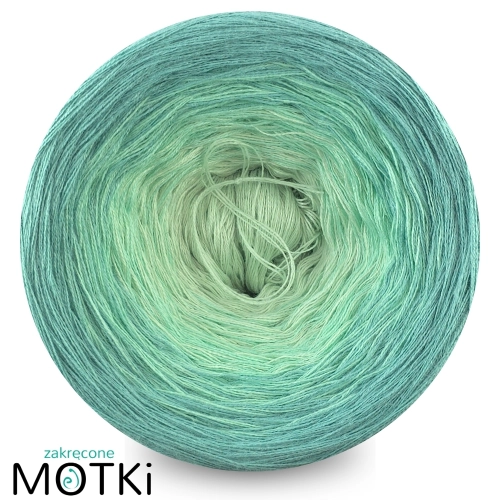 (3) bawełna/akryl TREE  14  jasna pistacja/pistacja/patyna