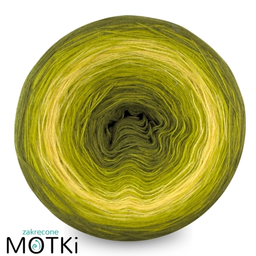 (5) Merino/akryl Return 14 oliwka/limonka/jasny żółty/ limonka/ oliwka