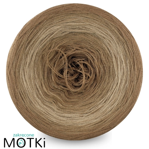 (5) Merino/akryl Return 10 ciepły brąz/toffi/ ciepły beż/ toffi/ ciepły brąz