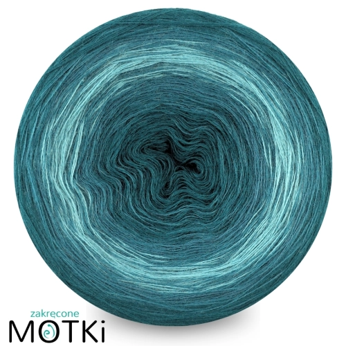 (5) Merino/akryl Return 04 ciemny szamragd/morski/patyna/morski/ ciemny szmaragd