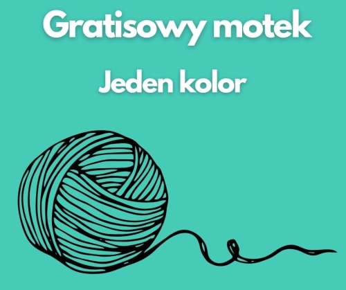 Motek jeden kolor- gratis do zamówienia 200m 3 nitki - kolor i rodzaj przędzy dopisz w komentarzu do zamówienia