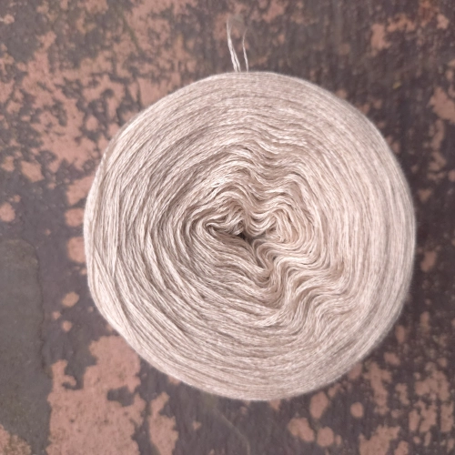 merino 100%  500m 4 nitki jasny beż  140g