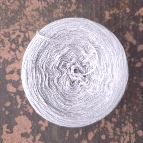 merino 100%  500m 4 nitki jasny szary 140g
