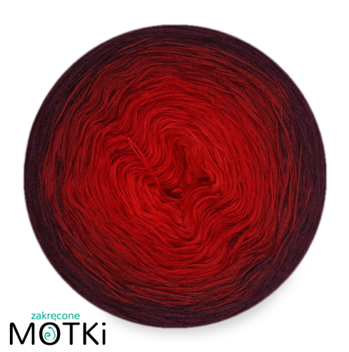 (4) Delicate 15 - intensywna czerwień/ czerwień/ burgund/ bordo