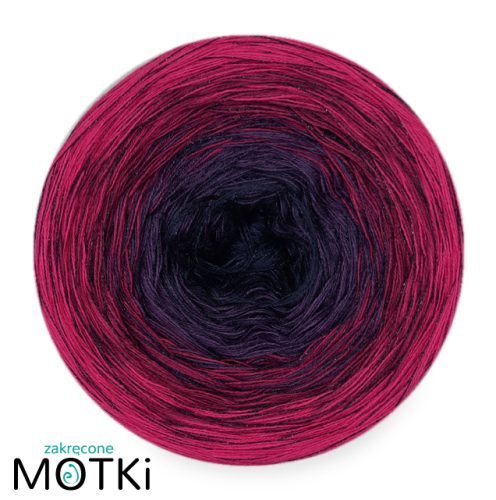 (4) G5b - granat/fiolet/jeżyna/fuksja + lurex granat